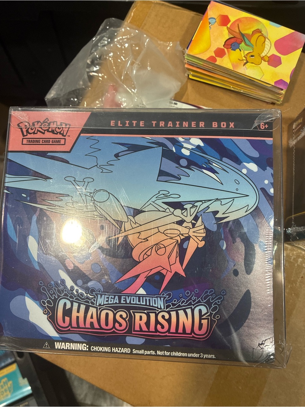 TCG Elite Trainer Box - Chaos Rising Mega Evolution (Blue/Pink)